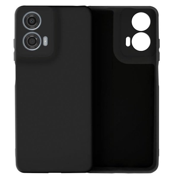 Coque - AVIZAR - Motorola Moto G24 Power - Semihård - Soft-touch - Anti-spår Svart Svart