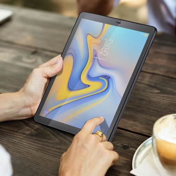 Suojakalvo - IMAK - Galaxy Tab A 10.5 - 9H karkaistu lasi - Ultraohut - Räjähdyssuojattu transparent