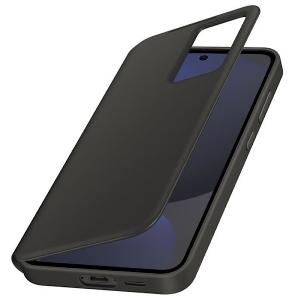 Etui til Samsung Galaxy S24 FE Flip Touch Window Samsung kortholder Sort Svart