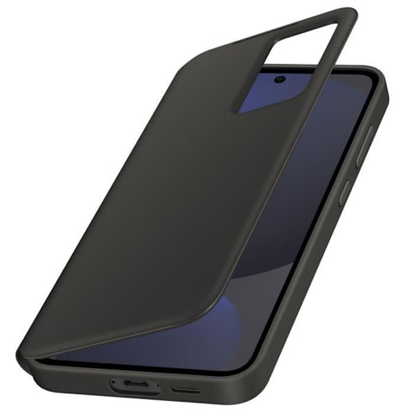 Kotelo Samsung Galaxy S24 FE Flip Touch Window Samsung -korttikotelolle, musta Svart
