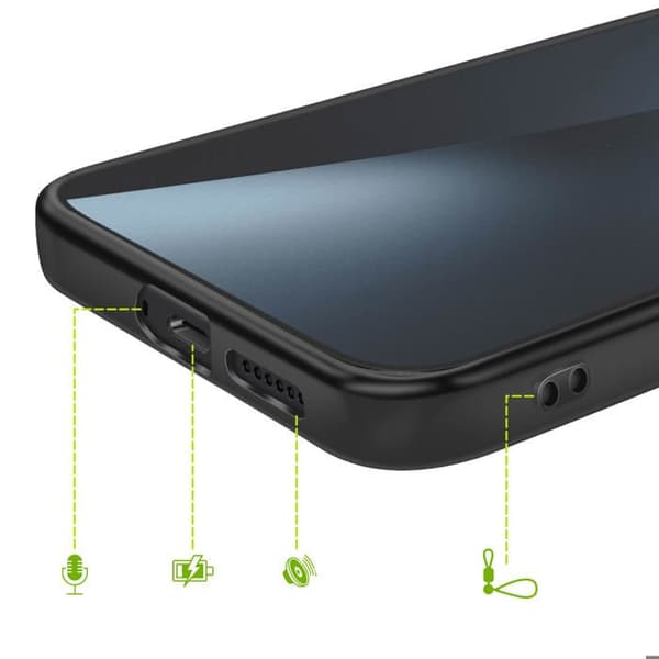 Cover til Xiaomi 17T Pro Blød Silikone Beskyttelse Mayaxess Sort Svart