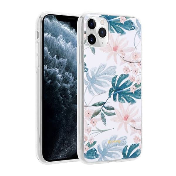 Telefoncase - Crong - Blomst - iPhone 11 Pro - Blomster mønster - Blød beskyttelse Doré