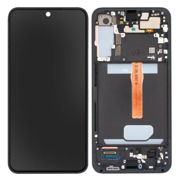 LCD-skærm - Samsung - Galaxy S22 Plus - Original - Sort - Forudsamlet berøringsskærm svart