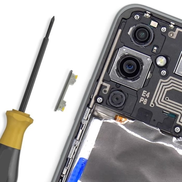 Volymknapp för Samsung Galaxy A54 5G Vit