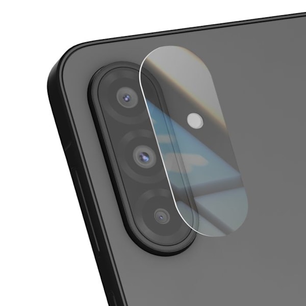 Skyddskamera för Samsung Galaxy A26 Härdat Glas 9H Rep-resistant Transparent Vit