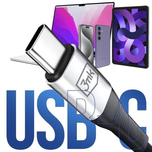 USB C til 3,5 mm jackkabel Robust aluminium high fidelity lyd 1m 3mk sort