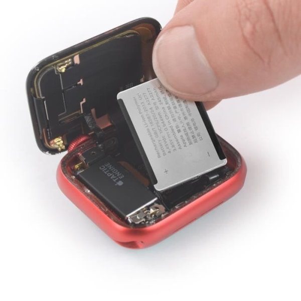 Internt batteri til Apple Watch Series 5 og SE - Kapacitet 245mAh - Sort