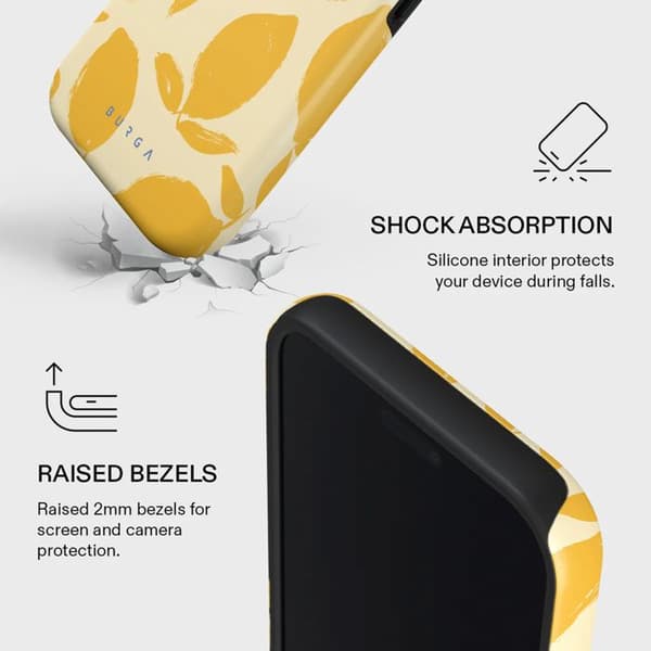 Coque Tough MagSafe Apple iPhone 17 Pro Max - Sitruunatorttu Citronpaj