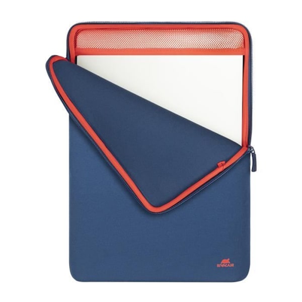 Kantelutasku MacBook Air 15 tuumaa - RIVACASE - Pysty - Neopreeni - Tumma sininen - Erittäin kevyt