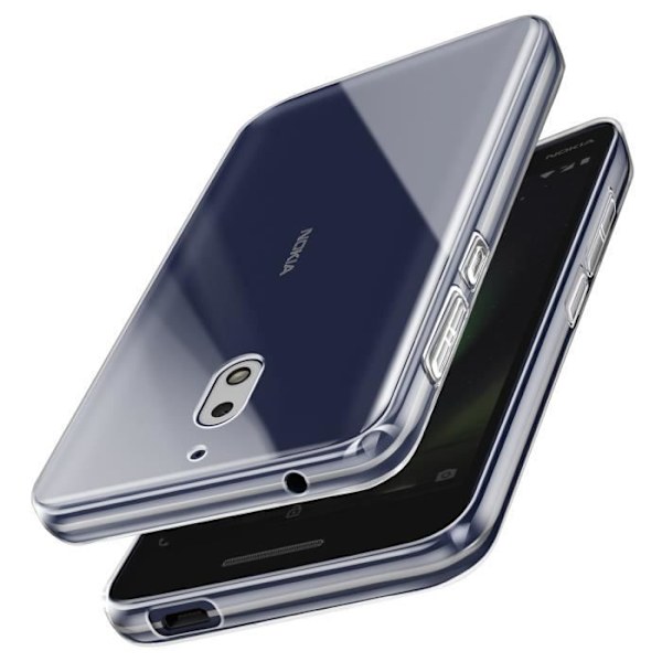 Coque för Nokia 2.1 Silikon Mjuk Design Tunn Lätt Transparent Transparent
