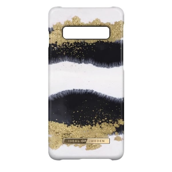 Coque Galaxy S10 Kimalteleva Lakritsi Kestävä Design Luksus Ideal of Sweden Gul