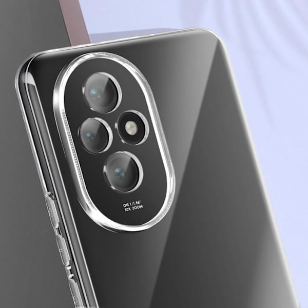 Coque - AVIZAR - Honor 200 - Blødt Silikone - Tykkelse 2mm - Gennemsigtig Transparent