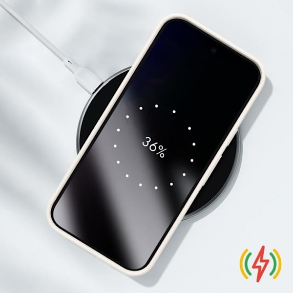 Alkuperäinen Google Pixel 9 ja 9 Pro Case Matte pehmeä kosketussuojattu kamera Google White Vit