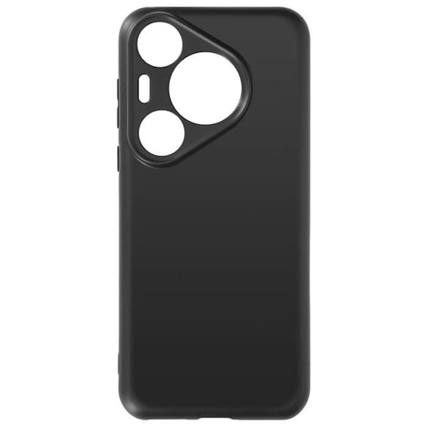Taske til Huawei Pura 70 Pro - AVIZAR - Silikone - Mat finish - Sort Svart