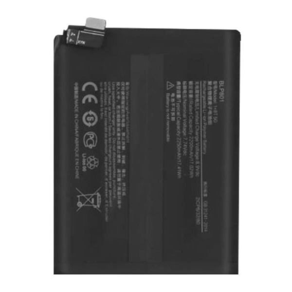 Internt batteri - ONEPLUS - Oneplus 8T - 2250mAh - Lithium Ion - Sort