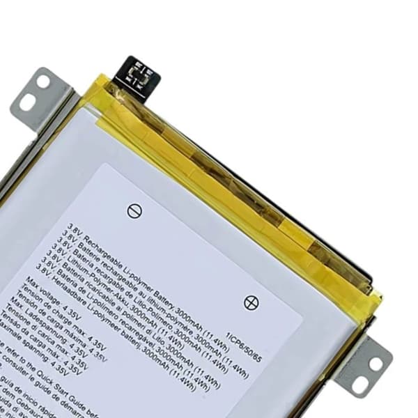 Intern kompatibel batteri til Crosscall Core M4 Li-Po 3000mAh Hvid Vit