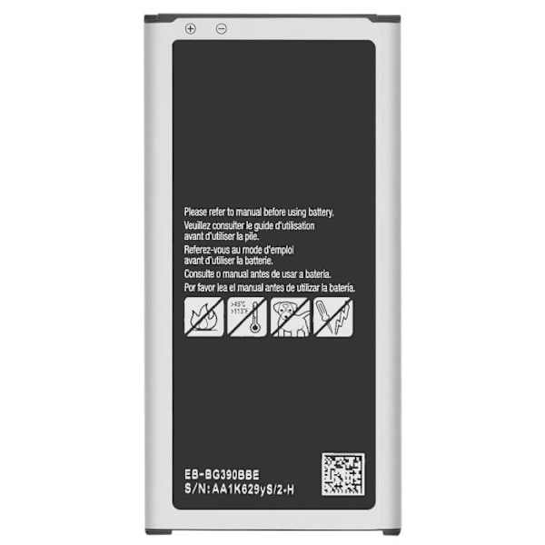 Intern batteri - AVIZAR - Samsung Galaxy Xcover 4/4s - 2800mAh - Lithium Ion - Sort Svart