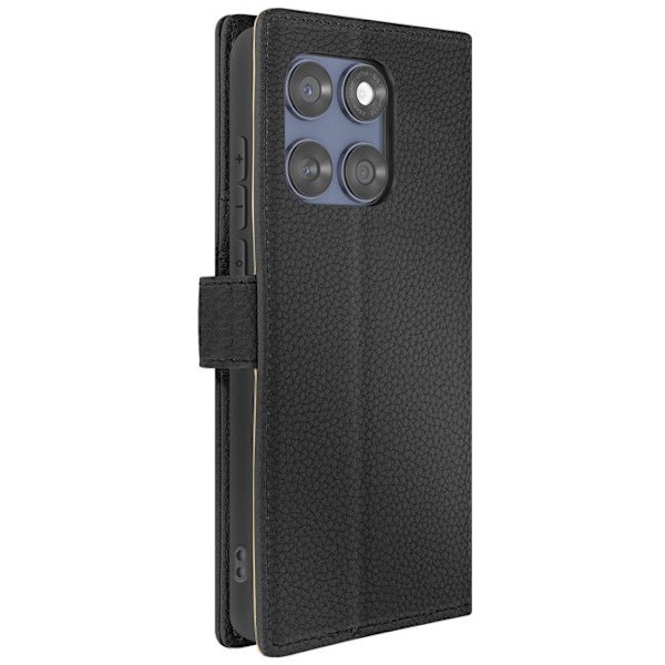 Motorola Edge 60 Fusion - Musta Magneettivetoinen Lompakko Svart