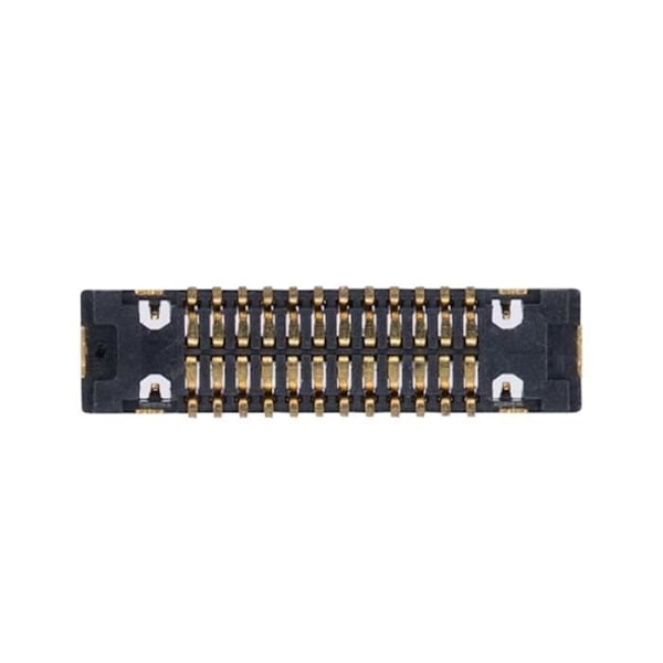Kotipainike FPC-liitin iPhone SE 2020, 8 Plus ja 8 Black - AVIZAR - Laadukas varaosa Svart