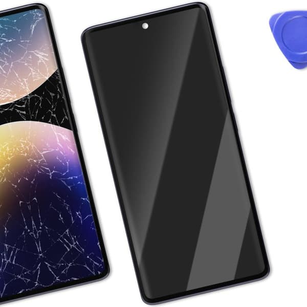 Skærm til Redmi Note 14 Pro 4G LCD + Touchglas + Original Xiaomi Chassis Lilla