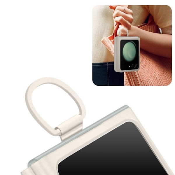 Samsung Ring Case Samsung Galaxy Z Flip 5 Beige