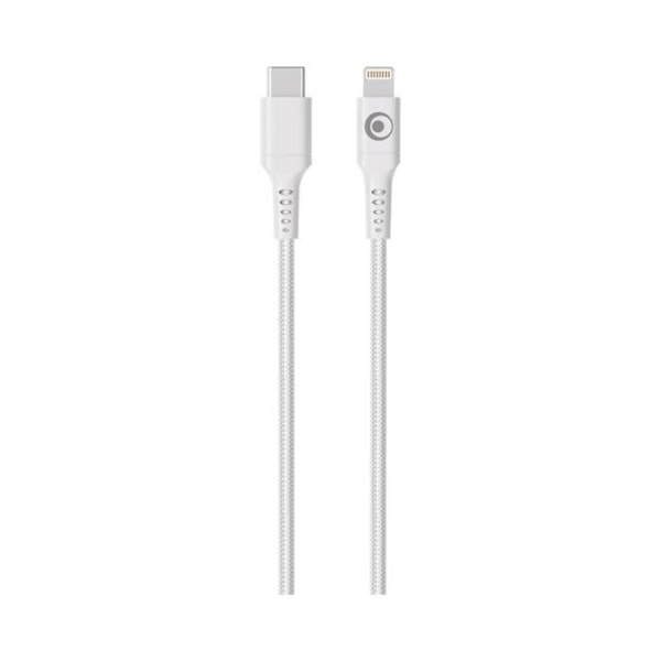 USB-C / Lightning 3A Power Delivery 60W 1.2m Lade- og Overførselskabel BigBen Connected Hvid
