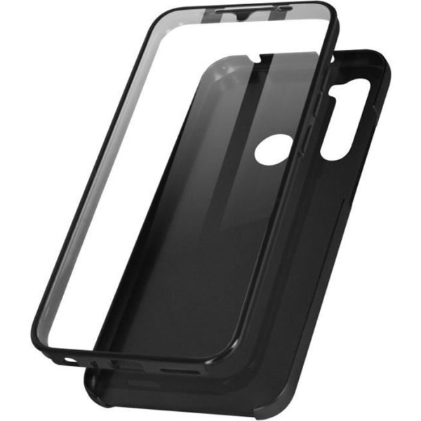 Skyddshölje - AVIZAR - Xiaomi Redmi Note 8/2021 - Flexibelt - Matt - 360° Svart