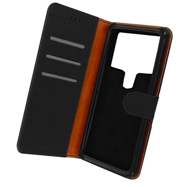 AVIZAR Smartphonefodral - Universal 5,5 till 6 tum - Svart - Korthållare och videostöd Svart