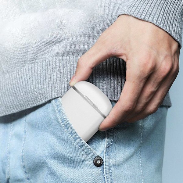 Bluetooth-hörlurar 5.0 Laddningsfodral 12H Kontrollknapp Akashi - vit Vit