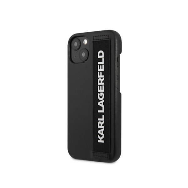 Taske til Apple iPhone 13 Elastisk strop Karl Lagerfeld Sort Svart