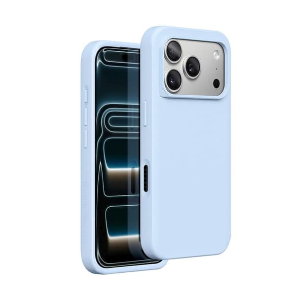 Skal för iPhone 17 Pro Max Modell SolidX Stötsäker 3.5 m med Elegant Design Rhinoshield Ljusblå Blå