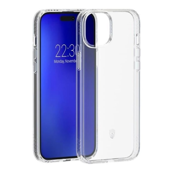 Forcecase mobiltelefon cover og cover iPhone 15 PULSE forstærket cover - gennemsigtig Transparent