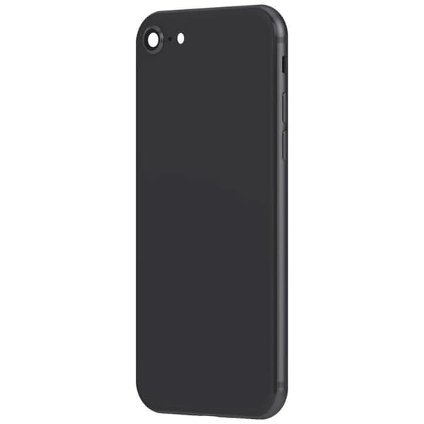 Chassi iPhone 8 - AVIZAR - Mörkgrå - Ersättningsbaksida - Estetisk reparation - Hållbar Grå