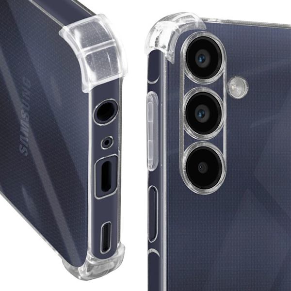 Coque Antichoc - Mayaxess - Samsung Galaxy A25 - Transparent - Semi-rigide - Design léger Transparent