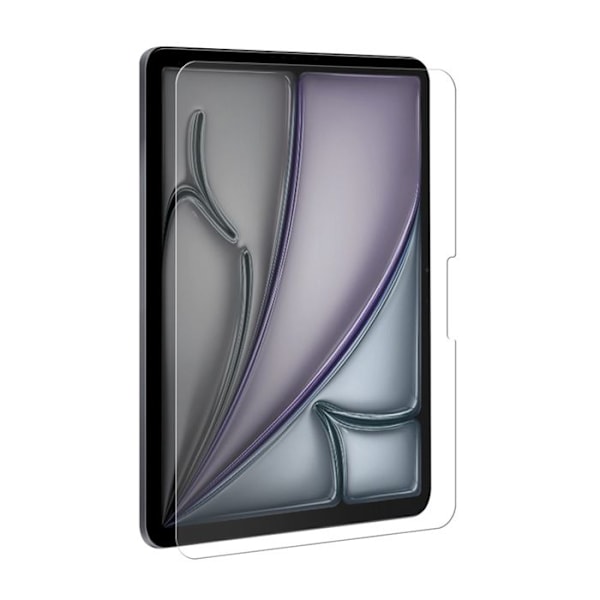Hærdet glas 2.5D til iPad Air 11" 2024 2025 Premium Asahi Ultra Solid Eiger Transparent