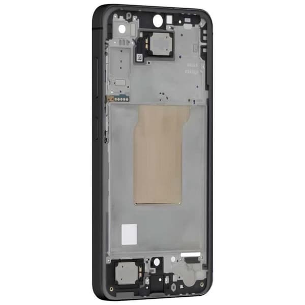 Central Chassis - SAMSUNG - Galaxy A35 5G - Original - Sort - Service Pack Svart