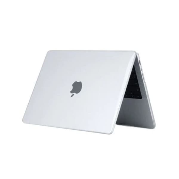 MacBook Neo Hårdskydd med Antiskidben MW Transparent Vit