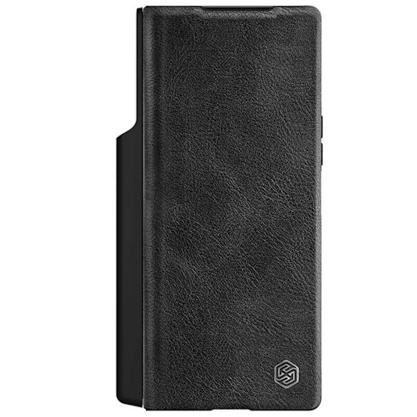 Nillkin - Qin Pro -nahkakotelo - Samsung Galaxy Z Fold6 - musta svart