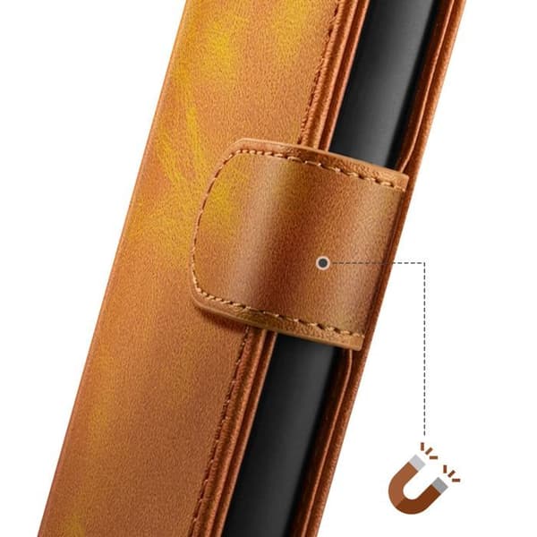 Columbia Wallet Case til iPhone 17. udgave med Støttefunktion Zanaé Lys Brun brun