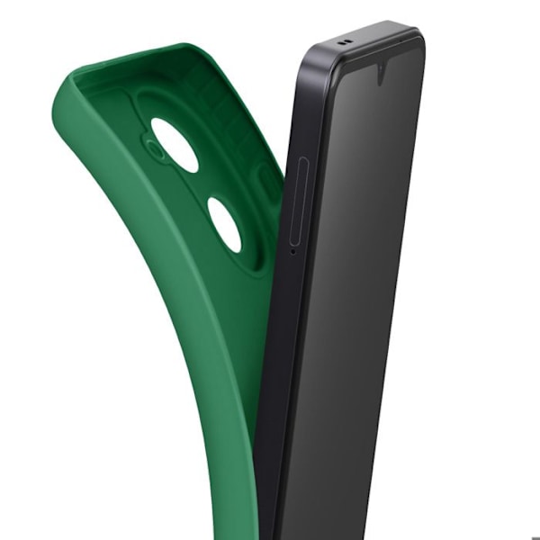 Siliconefodral för Xiaomi Redmi A5 Slät Med Skyddad Kamerablock Grön Grön