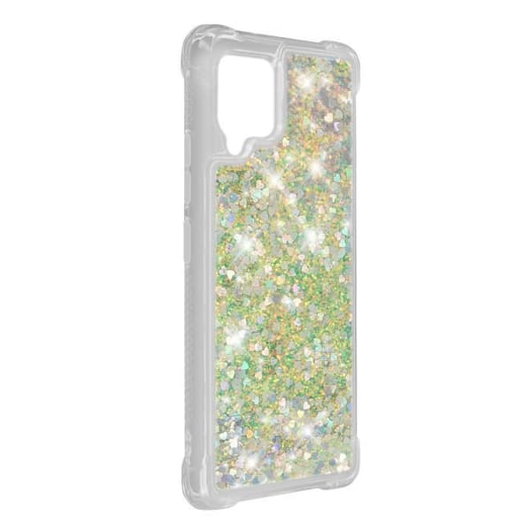 Coque - AVIZAR - Samsung Galaxy A42 5G - Blød - Paillette - Timeglas Effekt Pengar