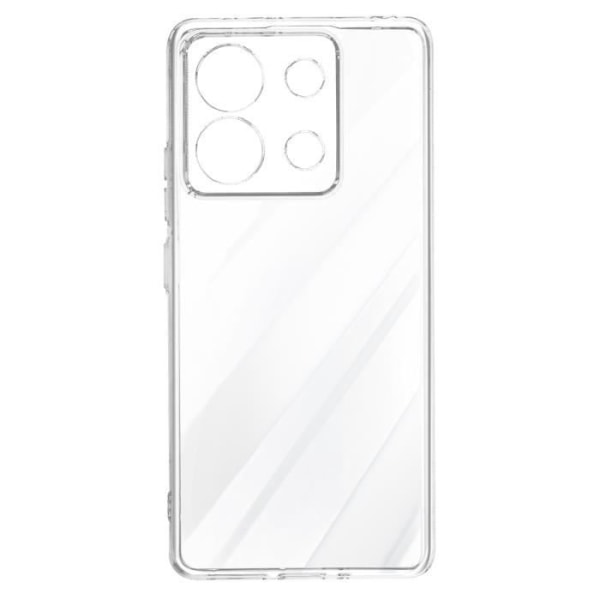 Kotelo Xiaomi Redmi Note 13 Pro 5G -kameralle suojattu silikonisuojattu ohut läpinäkyvä Transparent