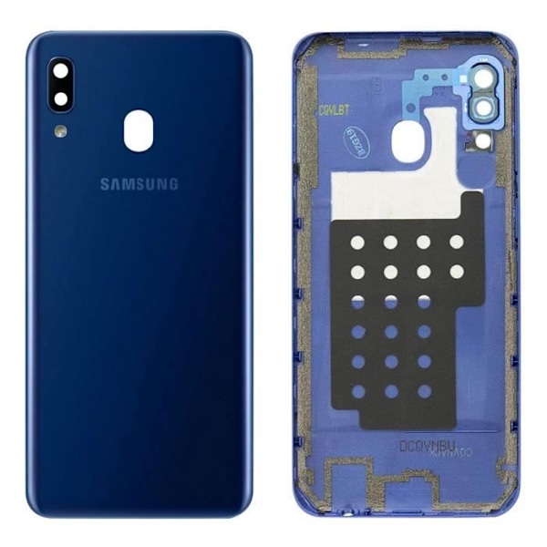 Battericover Samsung Galaxy A20e Bagpanel Original Samsung blå Blå
