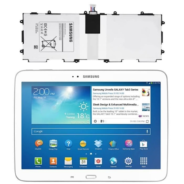 Originalt batteri AA1D813t/7-B 6800mAh Samsung Galaxy Tab 3 10.1 - Samsung