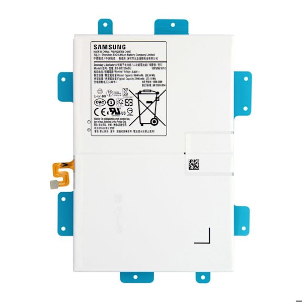 Sisäinen akku Samsung Tab S6 10.5, S5e, S6 Lite 2024, 2022 ja 2020 varten Vit