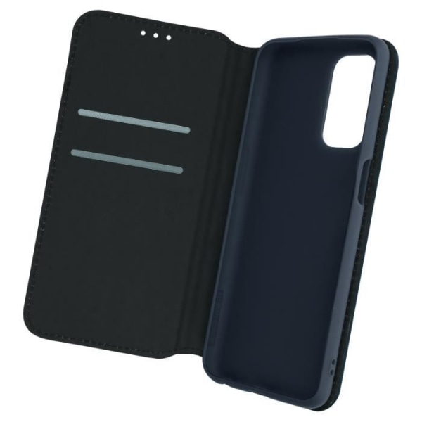 Oppo A54 5G og A74 5G Case Flip Wallet Video Support Funktion Midnatsblå