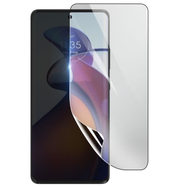 Skärmskydd - 3MK - Motorola Edge 30 Fusion - Stötsäker Hydrogel - Transparent - Reptålig Transparent
