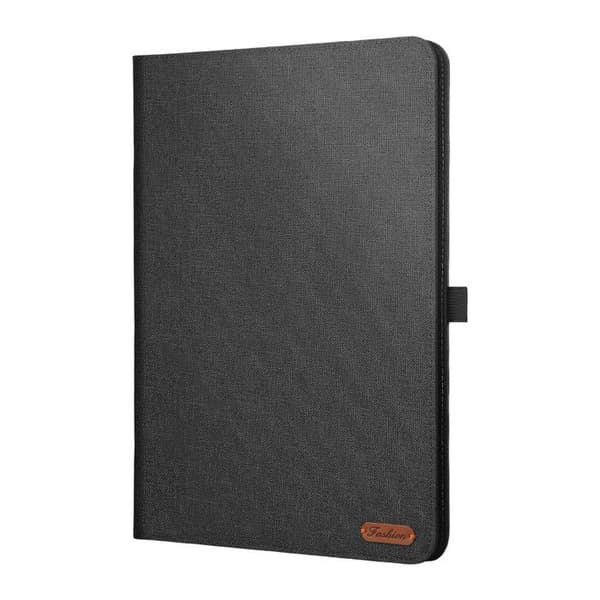 Etui til OnePlus Pad 3 Læderlook med Støtte og Kortlomme Sort Svart