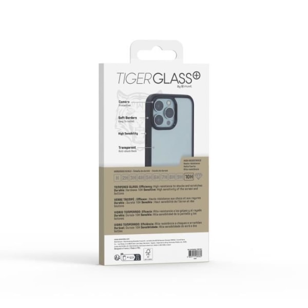 TIGER GLASS PLUS CASE 360 HÆRDET GLAS IPHONE 14 PRO