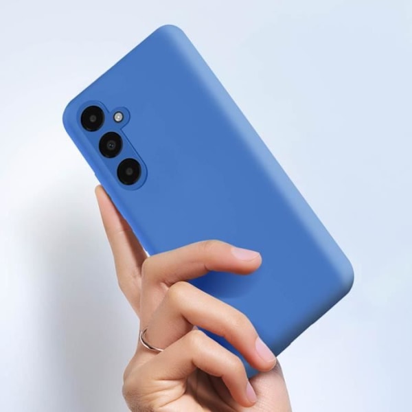 Samsung Galaxy A05s skal - BIGBEN - Matt finish - Ökat skydd - Blå Blå
